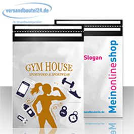 Retourenversandbeutel 2-farbig bedruckt / Coex